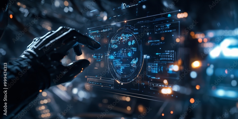 an augmented reality interface within VR, where digital elements overlay the real world for a seamless blend of AR and VR technologies. an augmented reality interface within VR, where digital elements overlay the real world for a seamless blend of AR and VR technologies.
