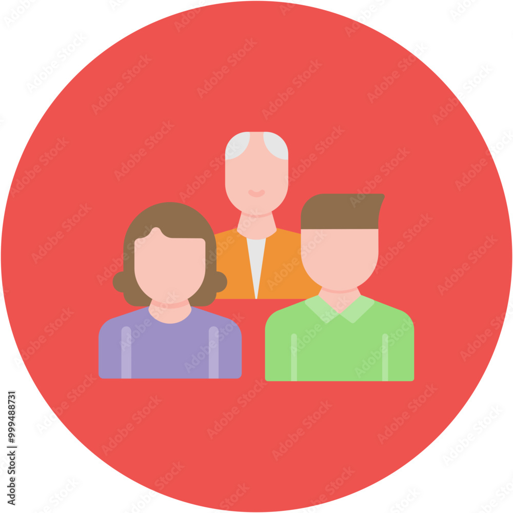 Ancestor icon vector image. Can be used for Generation Gap. Ancestor icon vector image. Can be used for Generation Gap.