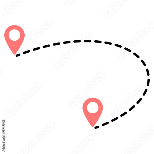 Map Pointer Route