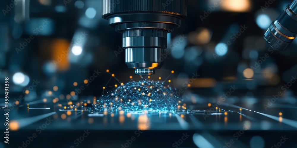 Precision shot of a graphene sheet being analyzed, with atomic structures visible, showcasing the promise of next-gen materials. Precision shot of a graphene sheet being analyzed, with atomic structures visible, showcasing the promise of next-gen materials.