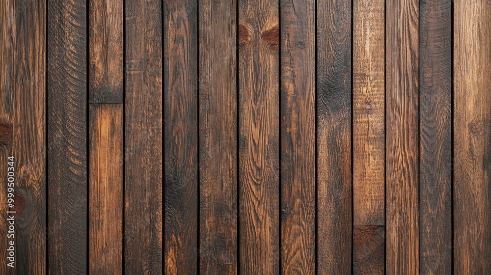 Brown oak timber panels creating a textured background Brown oak timber panels creating a textured background