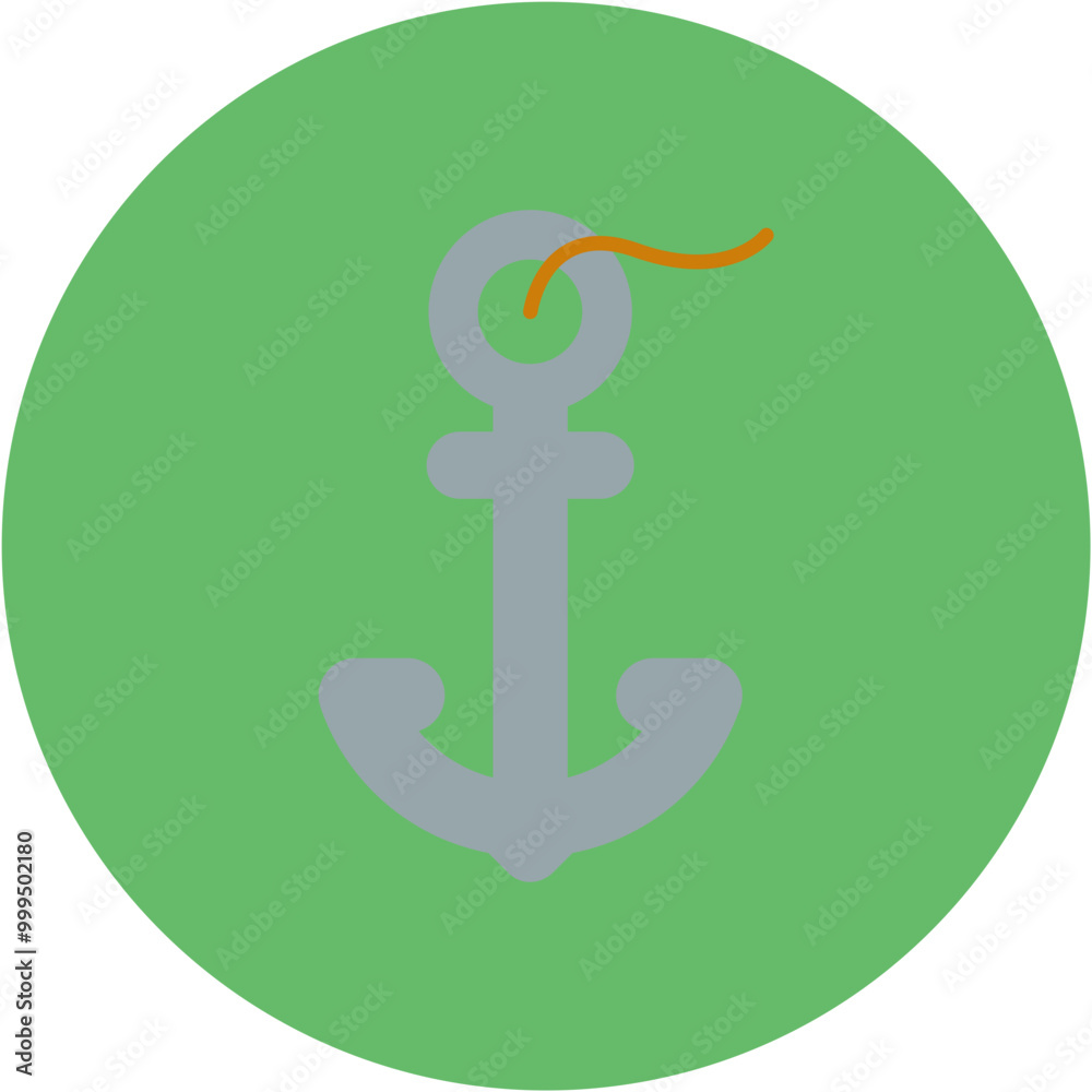 Anchor icon vector image. Can be used for Coastline. Anchor icon vector image. Can be used for Coastline.
