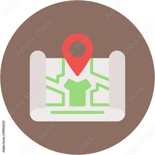 Outbreak Map icon vector image. Can be used for Infectious Diseases.