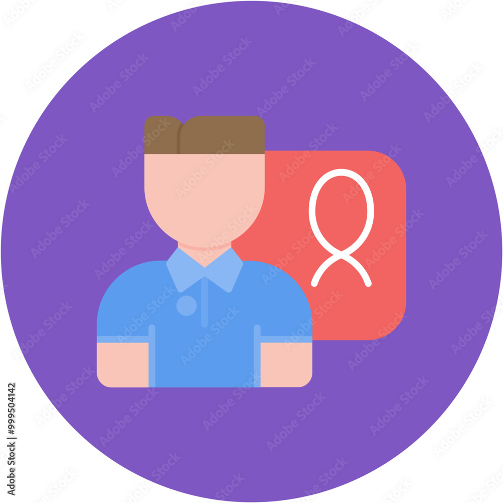 Cancer Education icon vector image. Can be used for Chemotherapy. Cancer Education icon vector image. Can be used for Chemotherapy.