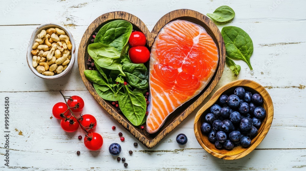 The Heart-Shaped Salmon Dish The Heart-Shaped Salmon Dish