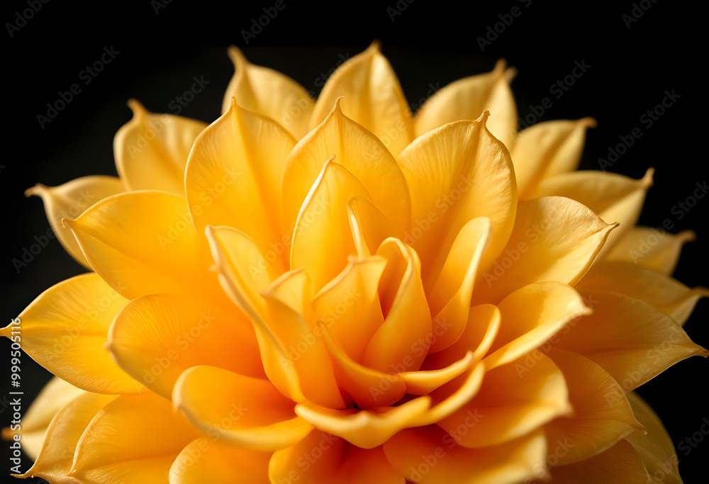 yellow flower on black background yellow flower on black background
