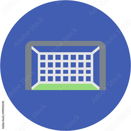 Goal Post icon vector image. Can be used for Rugby.