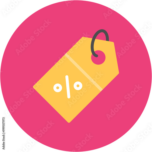 Discount Tag icon vector image. Can be used for Supermarket.
