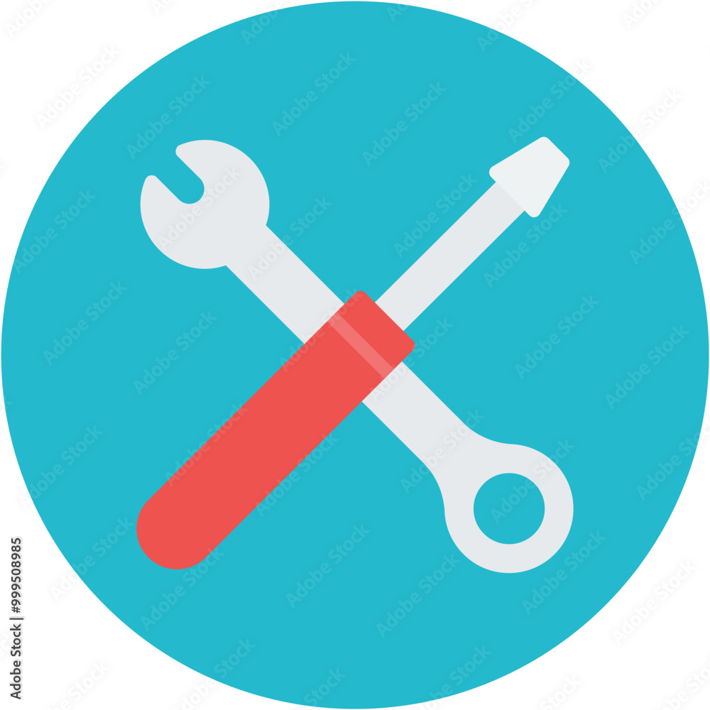 Tools icon vector image. Can be used for Instrument. Tools icon vector image. Can be used for Instrument.
