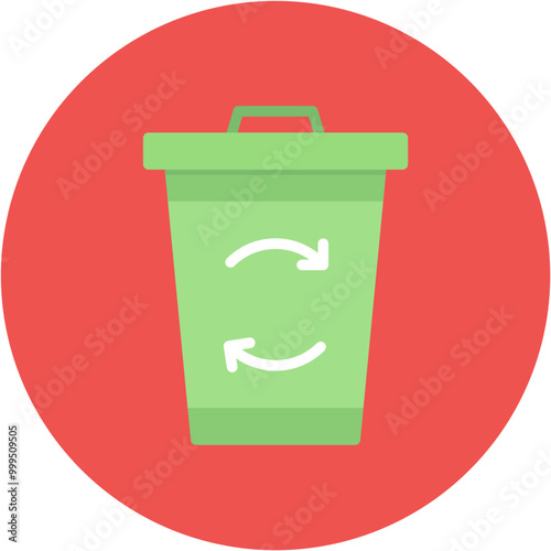 Recycling Line Icon