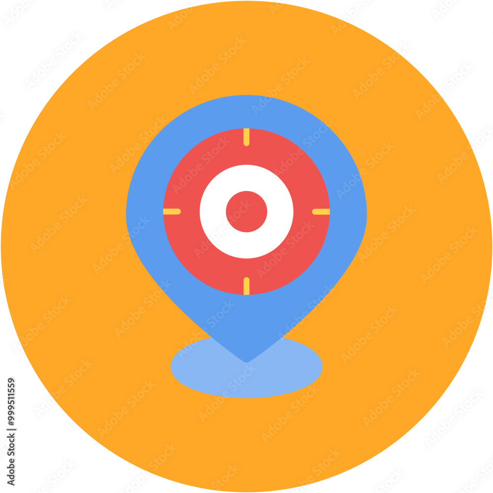 Location icon vector image. Can be used for Archery. Location icon vector image. Can be used for Archery.