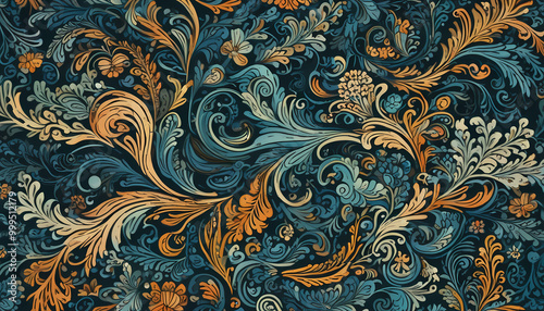 Regionalism style, brush work, texture