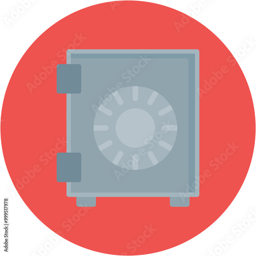 Vault icon vector image. Can be used for Trading.