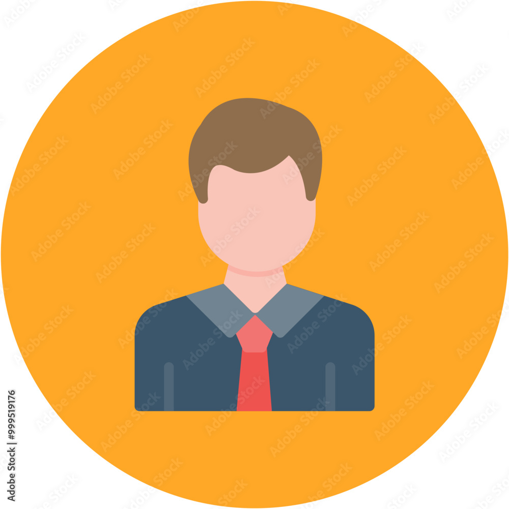 Social Worker Male icon vector image. Can be used for Psychology. Social Worker Male icon vector image. Can be used for Psychology.