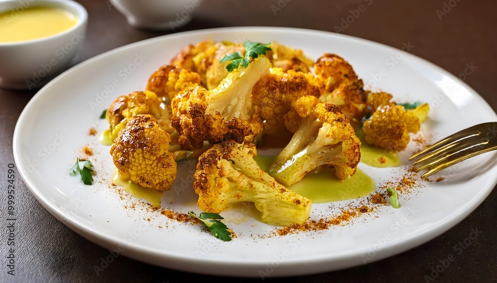Roasted Cauliflower with Turmeric and Tahini Roasted Cauliflower with Turmeric and Tahini