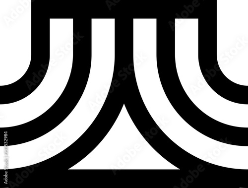 outline icon vector illustration with MA initial logo. very suitable for use for personal brand names, fashions brand , athlete logo and arcihitecture logo etc