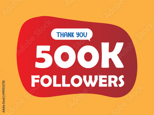 5000 Subscribers. Thank you for 5000 subscribers on social media. Five thousand or 5k followers thank you, social media celebration banner with heart icons, confetti on colourful white background.