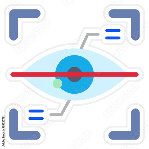 Eye scanner Icon