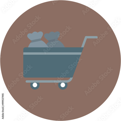 Scavenger icon vector image. Can be used for Homeless.