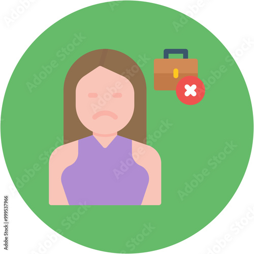 Unemployed icon vector image. Can be used for Homeless.