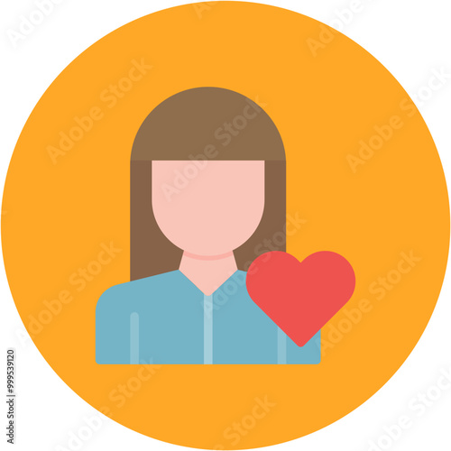 Babysitter icon vector image. Can be used for Child Adoption.