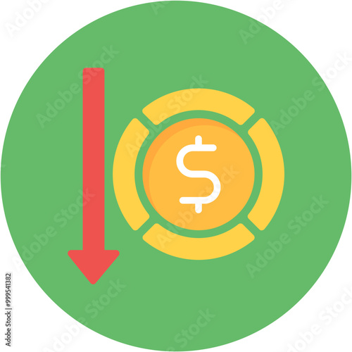 Bankruptcy icon vector image. Can be used for Crisis Mangement.