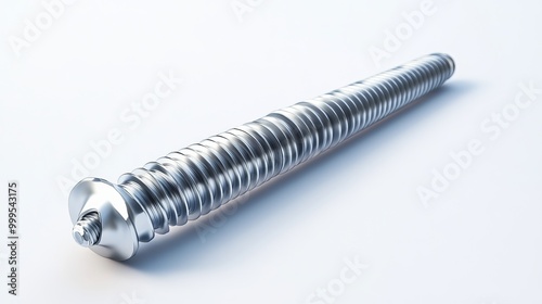 A tapping screw featuring Phillips slots. photo