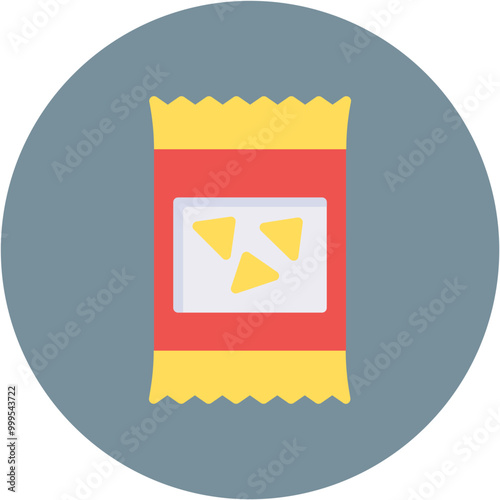 Snacks icon vector image. Can be used for Coworking Space.