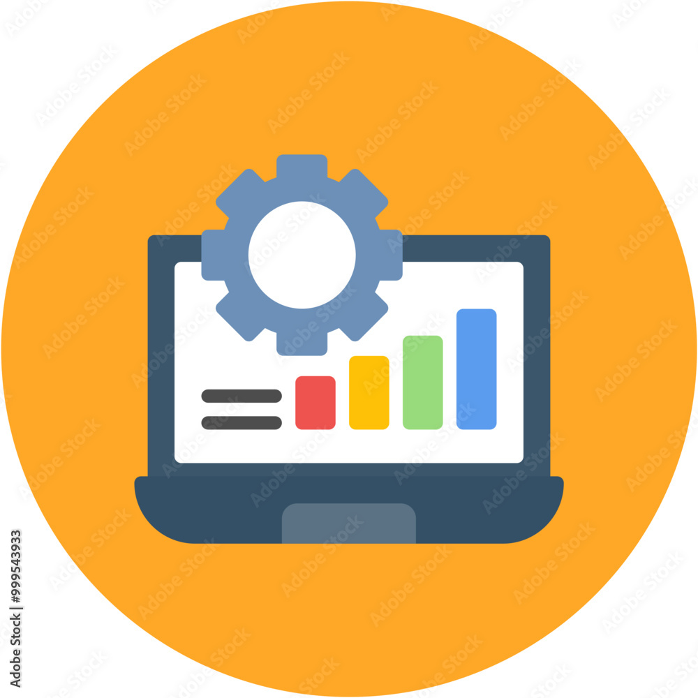 Data Processor icon vector image. Can be used for Compliance And Regulation. Data Processor icon vector image. Can be used for Compliance And Regulation.