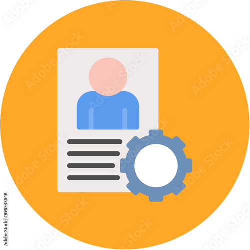 De Identification icon vector image. Can be used for Compliance And Regulation.