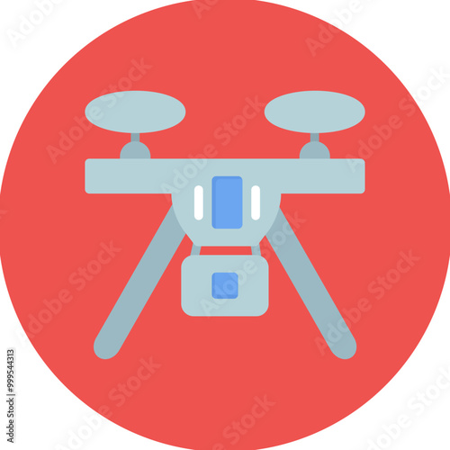 Drone icon vector image. Can be used for Agriculture.