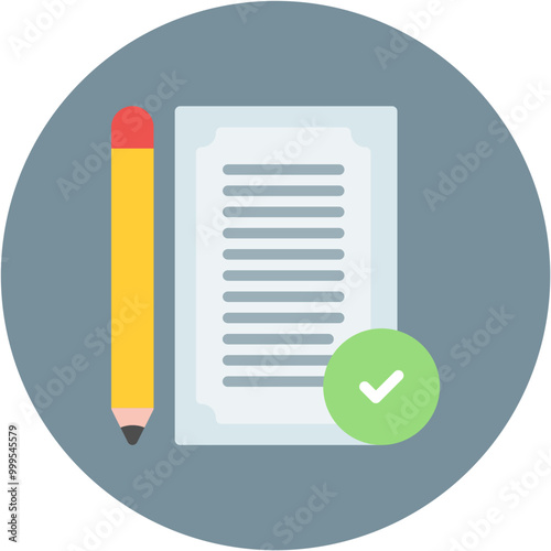 EIN Certificate icon vector image. Can be used for Credit And Loan.