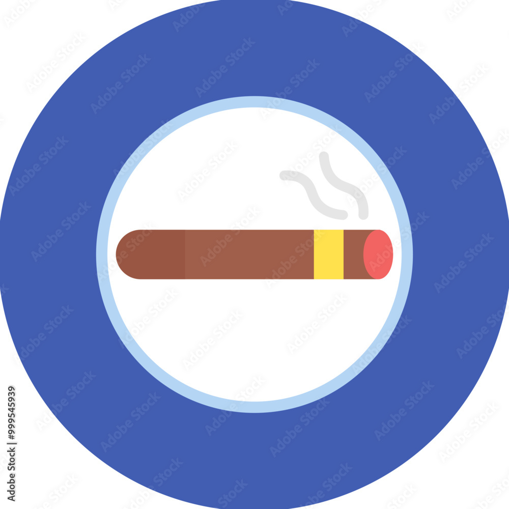 Cigar icon vector image. Can be used for Bar. Cigar icon vector image. Can be used for Bar.