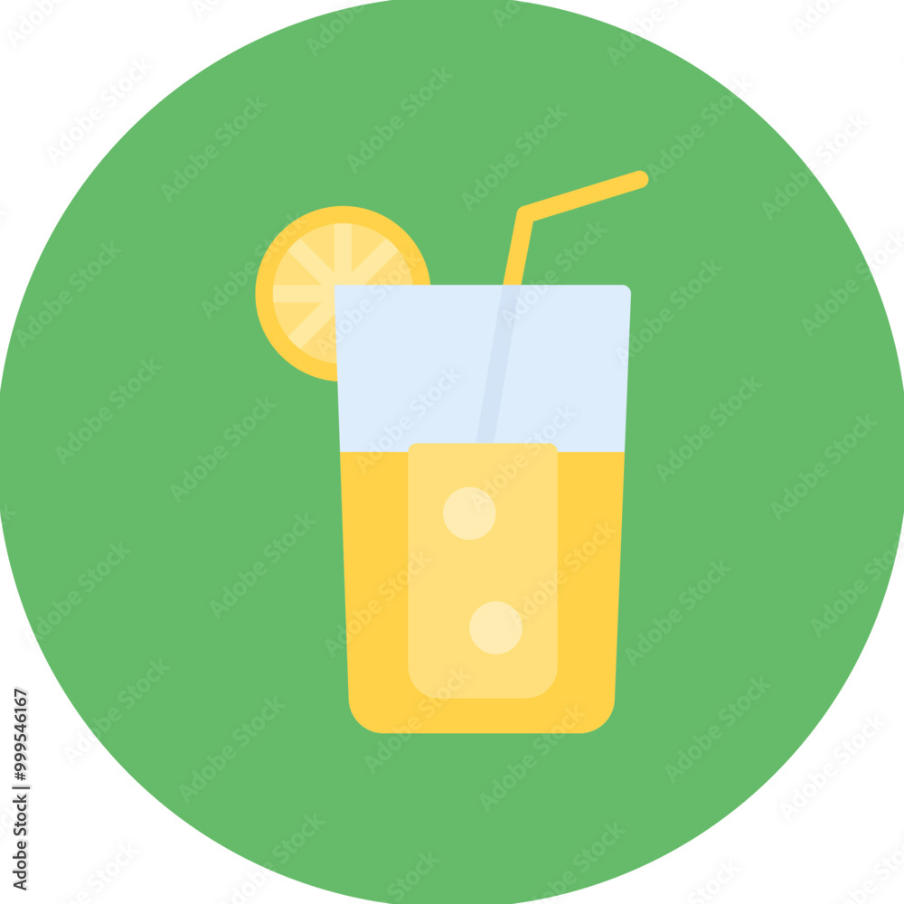 Lemon Juice icon vector image. Can be used for Bar. Lemon Juice icon vector image. Can be used for Bar.