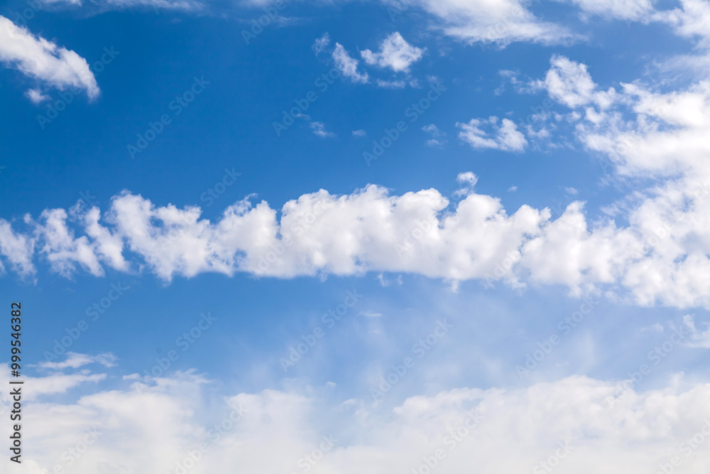 Obraz premium Vast blue sky and clouds sky as background for design