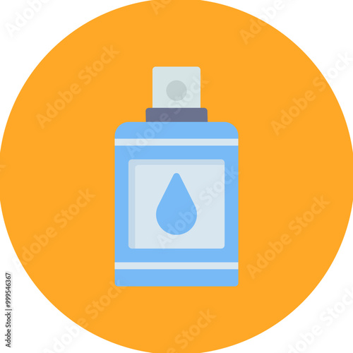 Bottle icon vector image. Can be used for Cosmetology.