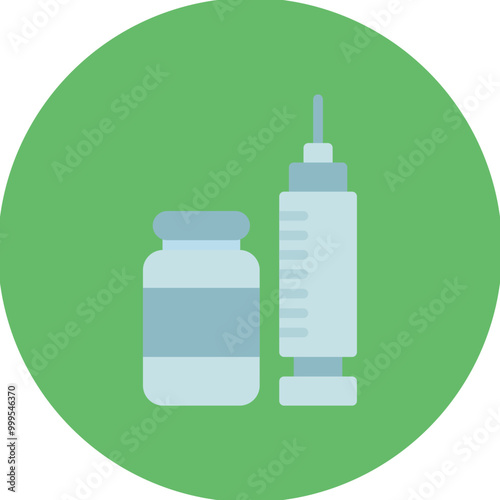 Botox icon vector image. Can be used for Cosmetology.
