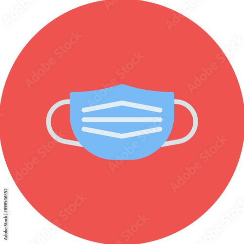 Face Mask icon vector image. Can be used for Cosmetology.