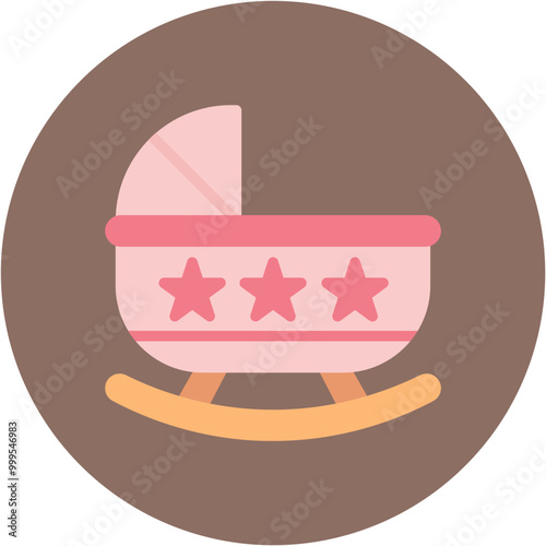 Cradle Line Icon