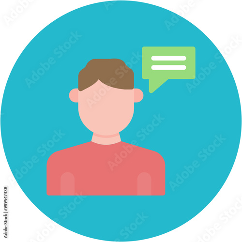 Male Informant icon vector image. Can be used for Crime Investigation.