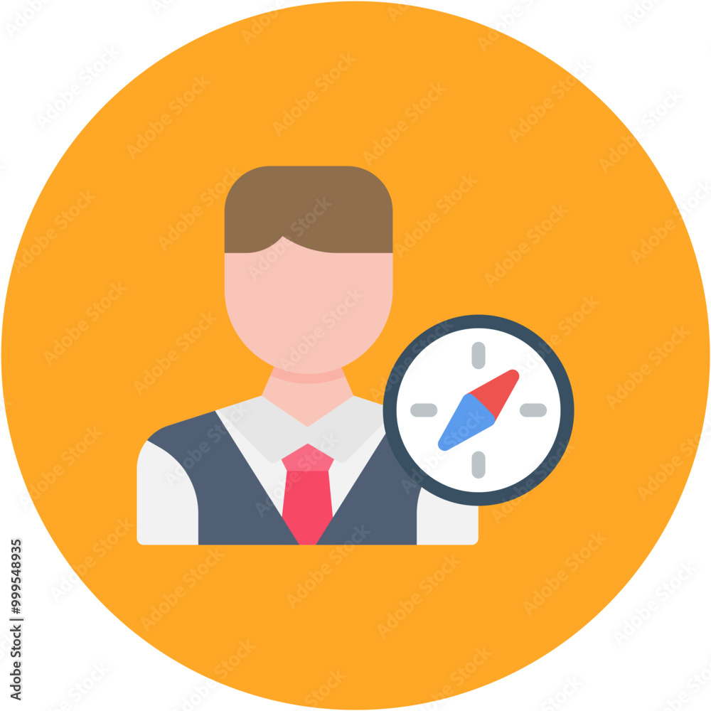 Antiquarian Male icon vector image. Can be used for Archeology. Antiquarian Male icon vector image. Can be used for Archeology.