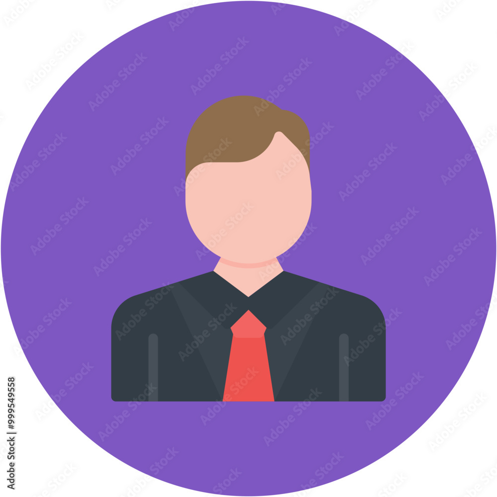 Business Man icon vector image. Can be used for Achievements. Business Man icon vector image. Can be used for Achievements.