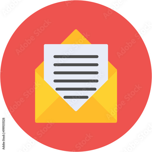 Invitation icon vector image. Can be used for Award Events.