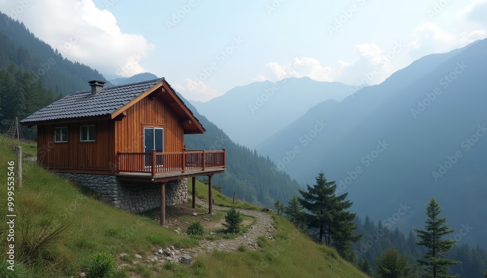 Escape to serenity A cozy cabin in the mountains Escape to serenity A cozy cabin in the mountains