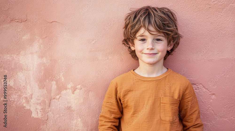 The Smiling Boy in Orange The Smiling Boy in Orange