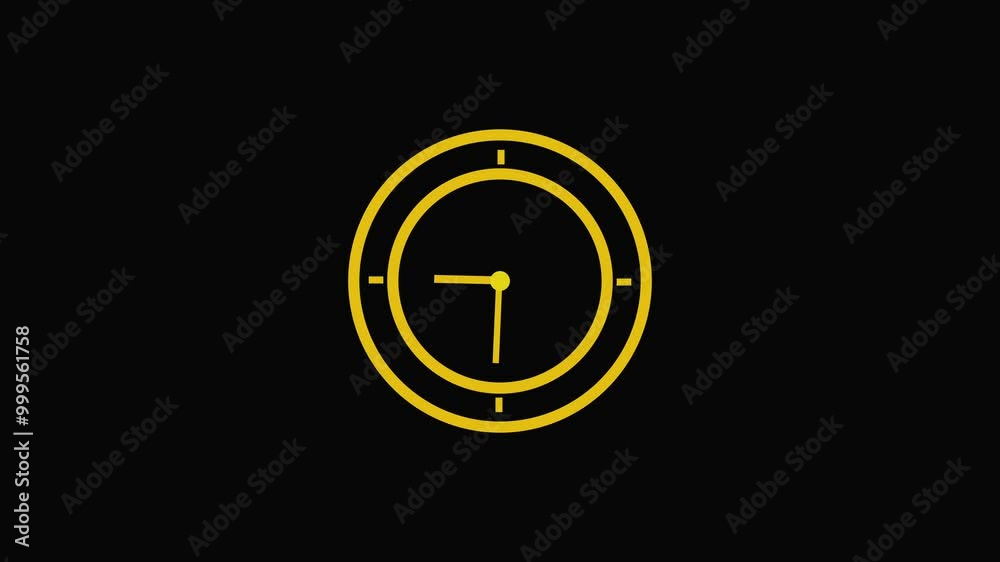 Clock Counting Down 24 Hour Day Fast Speed. Clock Counting Down 24 Hour Day Fast Speed.