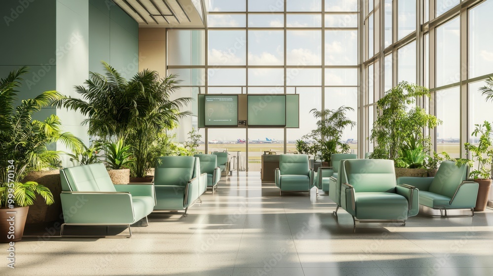 The Modern Airport Lounge Space The Modern Airport Lounge Space