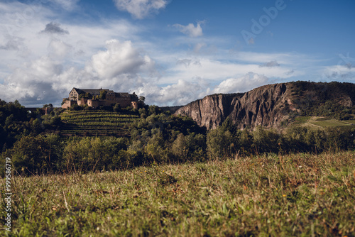 Obraz na płótnie Ebernburg und Rotenfels, Bad Münster am Stein Ebernburg, Sep. 24 w salonie