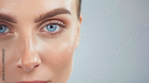 Woman in mask on face in spa beauty salon