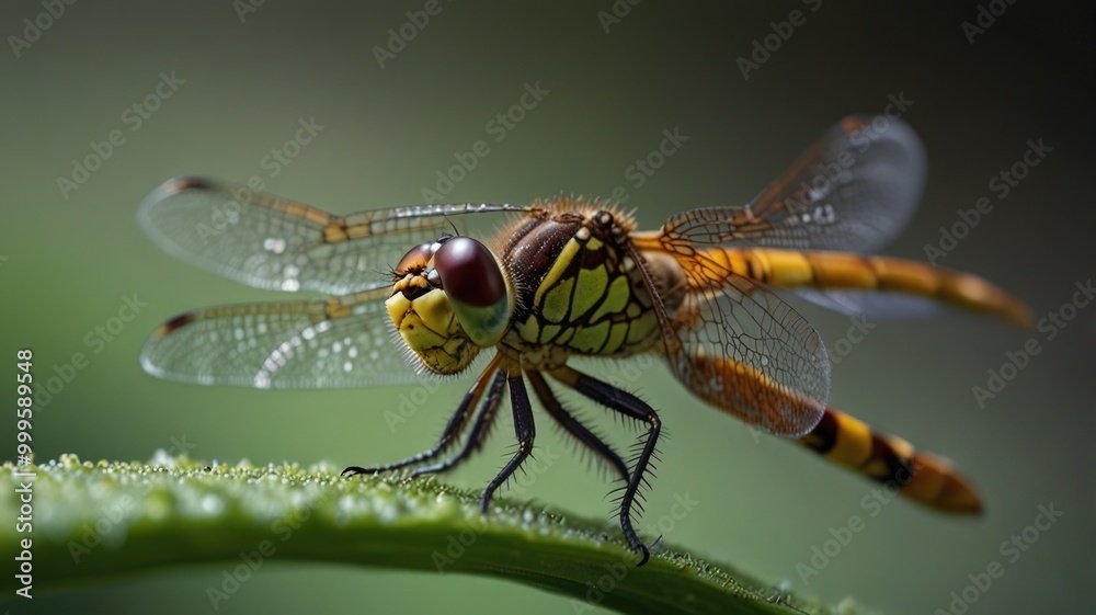 dragonfly over a blurry background dragonfly over a blurry background